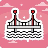 Bridge Vecto Icon vector