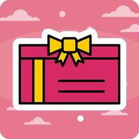 Gift Card Vecto Icon vector