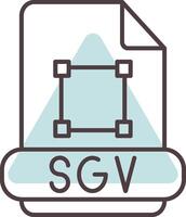 Svg Line  Shape Colors Icon vector