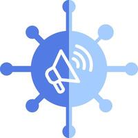 Viral Marketing Vecto Icon vector