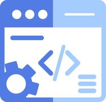 Web Development Vecto Icon vector