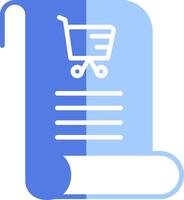 Shopping List Vecto Icon vector