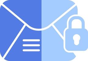 Email Encrypted Vecto Icon vector