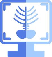 X-ray Bone Vecto Icon vector