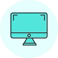 Monitor Vecto Icon vector