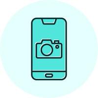 Smartphone Camera Vecto Icon vector