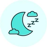 Moon Vecto Icon vector