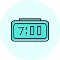 Digital Clock Vecto Icon vector