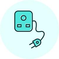 Plug And Socket Vecto Icon vector