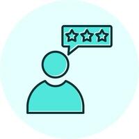 Customer Review Vecto Icon vector