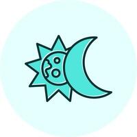 eclipse vecto icono vector