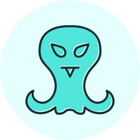 extraterrestre vecto icono vector