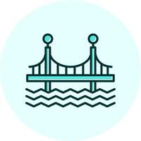 Bridge Vecto Icon vector