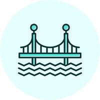 Bridge Vecto Icon vector