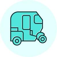 Tuk Tuk Vecto Icon vector