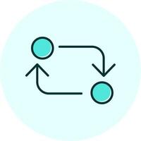Exchange Vecto Icon vector