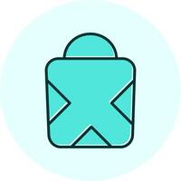 compras bolso vecto icono vector