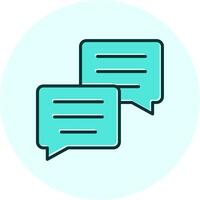 Construction Conversation Vecto Icon vector