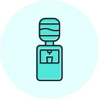 Water Cooler Vecto Icon vector