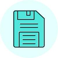 Floppy Disk Vecto Icon vector