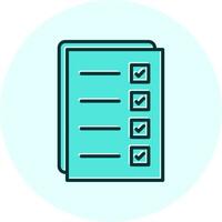 Check list Vecto Icon vector