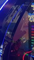 roligt maskiner och spel på galax torg Turné på natt som är belägen på central luton stad av England Storbritannien. feb 4:a, 2024 video