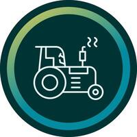 Tractor Vecto Icon vector