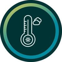 Temperature Hot Vecto Icon vector
