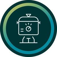 Slow Cooker Vecto Icon vector