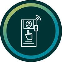 Door Camera Vecto Icon vector