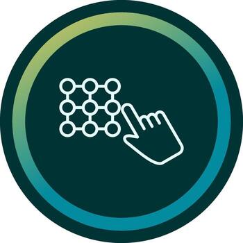 acceso código vecto icono vector