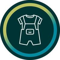 Dungarees Vecto Icon vector