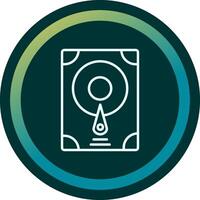 Hard Disk Vecto Icon vector