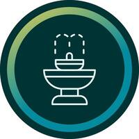 Fountain Vecto Icon vector