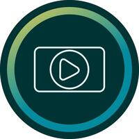 Video Player Vecto Icon vector