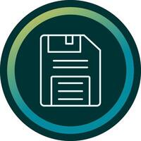 Floppy Disk Vecto Icon vector