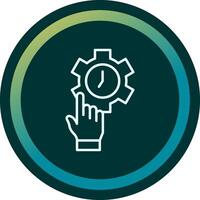 Time Management Vecto Icon vector