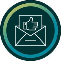 Email Like Vecto Icon vector