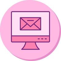 correo electrónico vecto icono vector