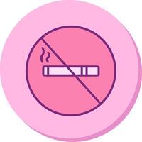 No Smoking Vecto Icon vector