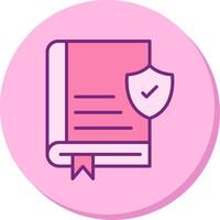 Book Secure Vecto Icon vector