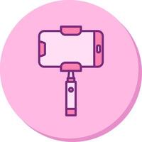 Selfie Stick Vecto Icon vector