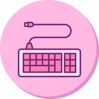 teclado vecto icono vector