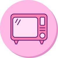 Old Tv Vecto Icon vector