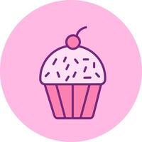 Cupcake Vecto Icon vector