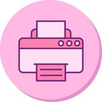 Printer Vecto Icon vector