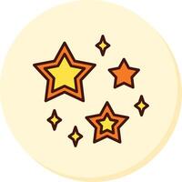 estrellas vecto icono vector