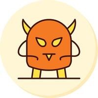 Monster Vecto Icon vector