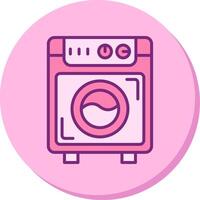 Washing Machine Vecto Icon vector