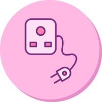 Plug And Socket Vecto Icon vector